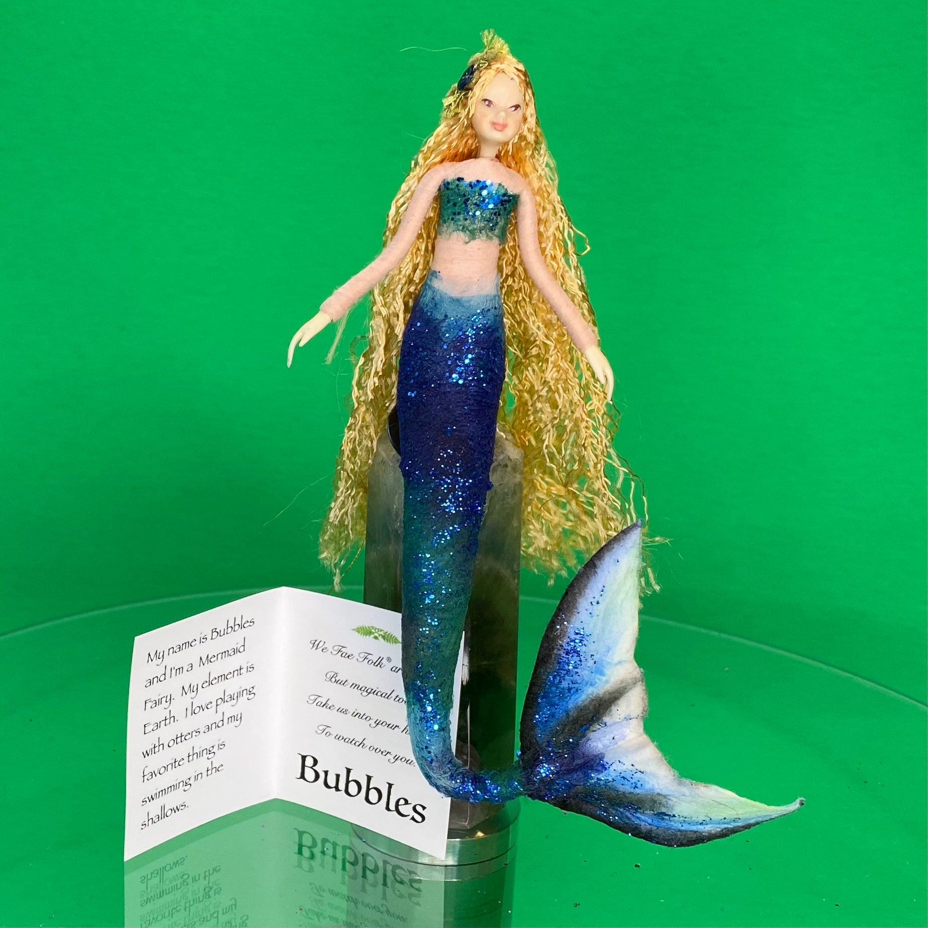 Mermaid Doll/Fairy - BUBBLES | Fae Folk® World – Fae Folk World